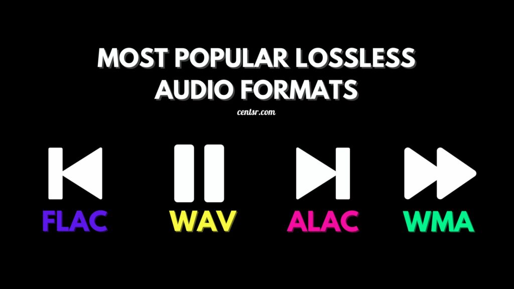 lossless audio formats
