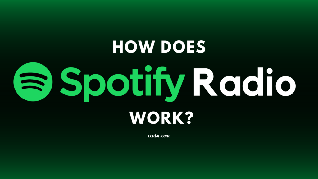 estante Decisión rizo How Does Spotify Radio Work? - Music, Streaming, Apps And Tech